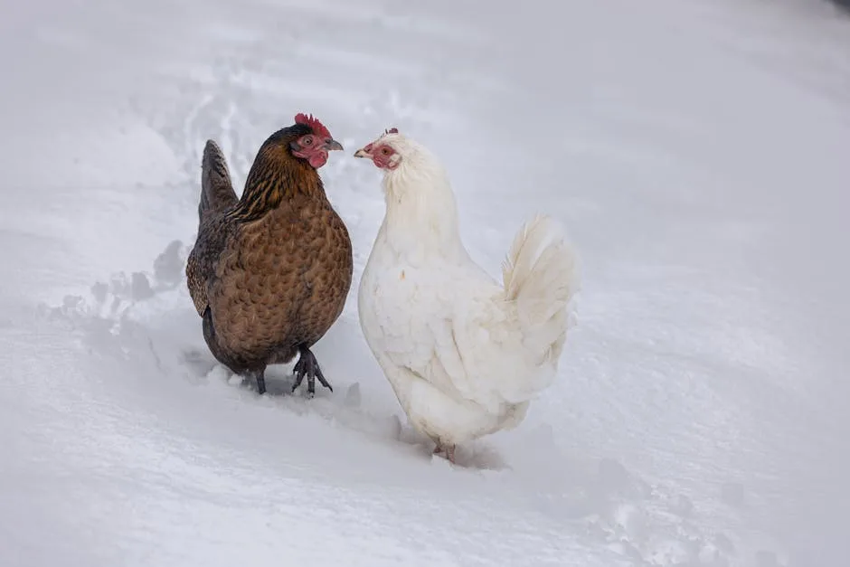 How to Keep Chickens Warm in Winter (9 Tips)